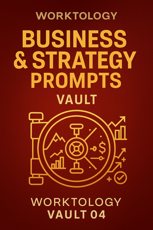 Business & Strategy Prompts Vault - Worktology Vault 04