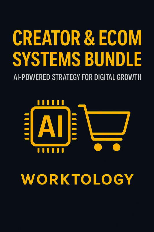 Creator & Ecom Systems Bundle – AI-Powered Strategy for Digital Growth